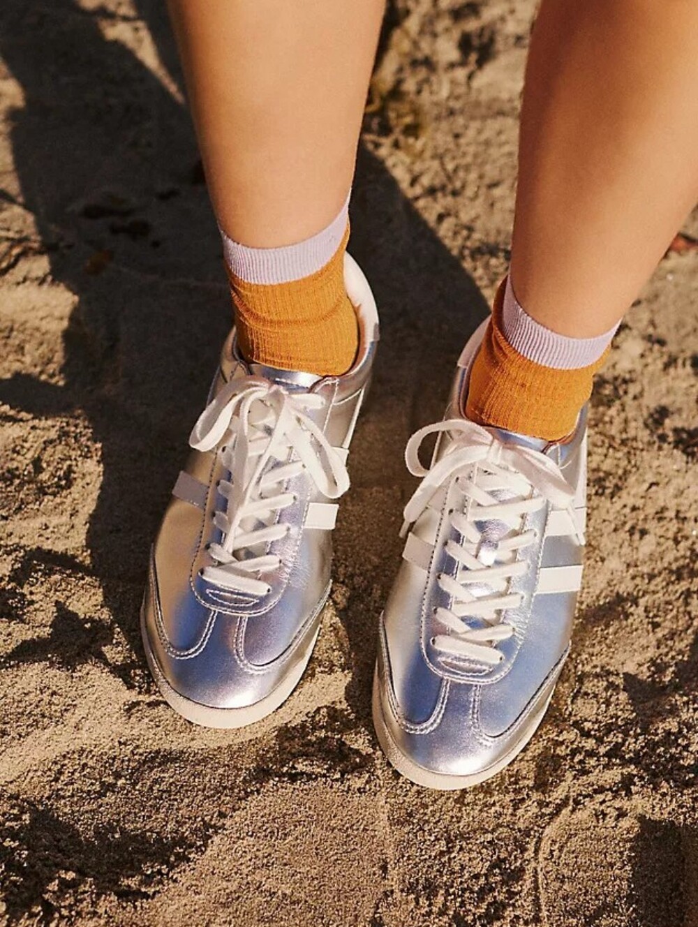 Gola Silver Torpedo Sneakers - Picture 2 of 7